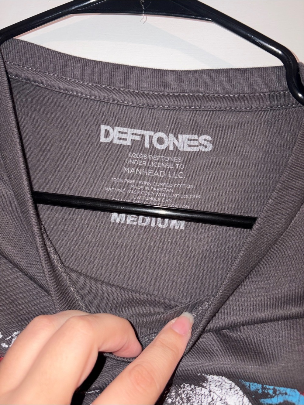 Deftones band Graphic Skull Tee M - Picture 2 of 3